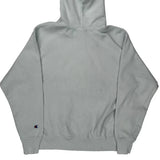 Reverse Weave Champion Hoodie - Large Grey Cotton