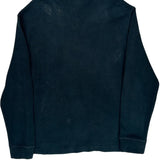 Polo By Ralph Lauren 1/4 Zip - Large Black Cotton