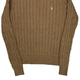 Polo By Ralph Lauren Sweater - Small Beige Cotton