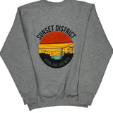 Sunset District Carhartt Graphic Sweatshirt - Small Gray Cotton