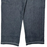 Fubu Cargo Trousers - 38W 34L Blue Cotton