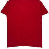 Goofy Graphic Disney Cartoon T-Shirt - XL Red Cotton