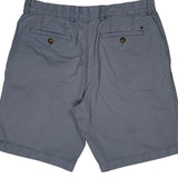 Tommy Hilfiger Chino Shorts - 34W 10L Blue Cotton