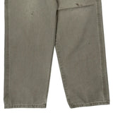 Unbranded Carpenter Trousers - 32W 34L Grey Cotton