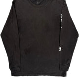 Carhartt Long Sleeve T-Shirt - Small Black Cotton