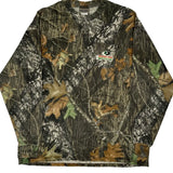 Jerzees Camo Sweatshirt - 2XL Khaki Cotton