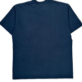Nike Graphic T-Shirt - Medium Blue Cotton