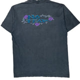 Single Stitch No Fear Graphic T-Shirt - Large Gray Cotton