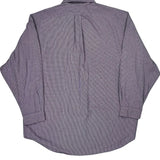 Ralph Lauren Checked Shirt - 2XL Purple Cotton