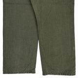 Wrangler Carpenter Trousers - 35W 32L Grey Cotton