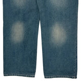 True Religion Contrast Stitch Jeans - 38W 30L Blue Cotton