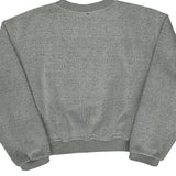 Harley Davidson Spellout Sweatshirt - Large Gray Cotton Blend