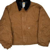 Carhartt Jacket - 4XL Brown Cotton