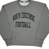 North Edgecombe Russell Athletic Football Sweatshirt - 2XL Grey Cotton