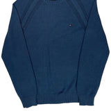 Tommy Hilfiger Sweater - Large Blue Cotton