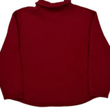 Ralph Lauren 1/4 Zip - Large Red Cotton