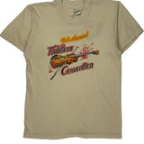 Memphis In May International Festival 1982 Screen Stars Single Stitch T-Shirt - Medium Cream Cotton Blend