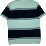 Tommy Hilfiger Striped Polo Shirt - XL Blue Cotton
