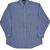 Tommy Hilfiger Checked Shirt - Large Blue Cotton