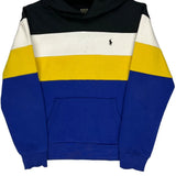 Age 14-16 Polo By Ralph Lauren Striped Hoodie - Large Black Cotton