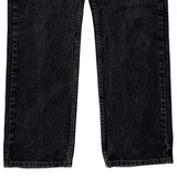 Levis 505 Jeans - 32W 32L Black Cotton