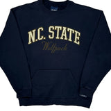 N.C. State Wolfpack J&M College Sweatshirt - Large Navy Cotton
