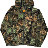 Trail Crest Camo Jacket - XL Khaki Polyester