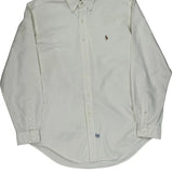 Ralph Lauren Shirt - Large White Cotton