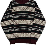 Tt&Co Sports Fair Isle Sweater - Small Cream Cotton