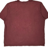 Carhartt T-Shirt - 3XL Burgundy Cotton