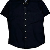 Tommy Hilfiger Short Sleeve Shirt - Medium Navy Cotton