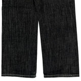 Delf Graphic Jeans - 30W 30L Black Cotton