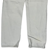 Levis Jeans - 33W 30L White Cotton
