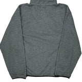 Nautica 1/4 Zip - Large Grey Polyester