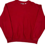 Fila Sweatshirt - XL Red Cotton Blend