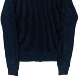 Calvin Klein Zip Up - Medium Blue Cotton