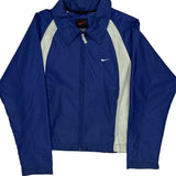 Nike Windbreaker - Small Blue Polyester