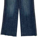 Calvin Klein Jeans Boot Cut Jeans - 32W US 6 Blue Cotton