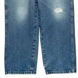 Wrangler Carpenter Jeans - 33W 32L Blue Cotton