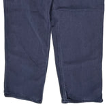 Carhartt Trousers - 34W 32L Blue Cotton Blend