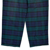 Polo By Ralph Lauren Checked Pants - 34W 29L Blue Cotton