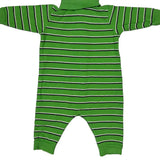 Age 12 Months Polo By Ralph Lauren Striped Playsuit - 3XS Green Cotton