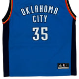Oklahoma City Adidas Nba Jersey - Large Blue Polyester