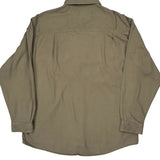 Prescott Tank Lines Carhartt Shirt - XL Khaki Cotton Blend