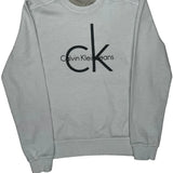 Calvin Klein Jeans Sweatshirt - Medium Grey Cotton