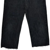 Levis 550 Jeans - 30W 36L Black Cotton