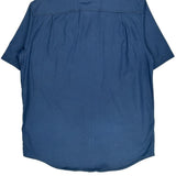 Robinson Carhartt Short Sleeve Shirt - Large Blue Cotton