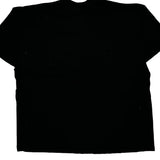 Rainbow Flag Embroidery Lee T-Shirt - 3XL Black Cotton