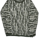 Coogi Sweater - Medium White Cotton