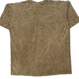 Hersheypark Prairie Mountain Single Stitch T-Shirt - Large Brown Cotton